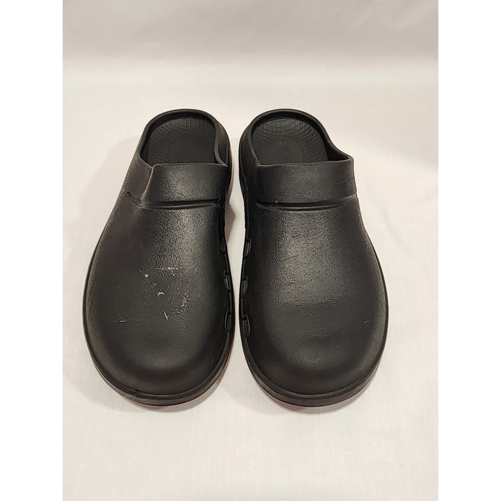 OOFOS OOCloog Black Recovery Clogs Mens 7 Womens 9 EU 40 Slip On Shoes